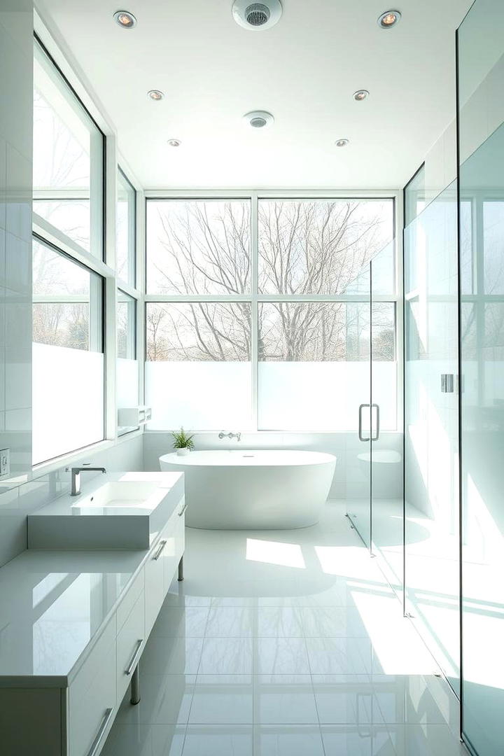 Bright and Airy Wet Room - 30 Wet Room Ideas