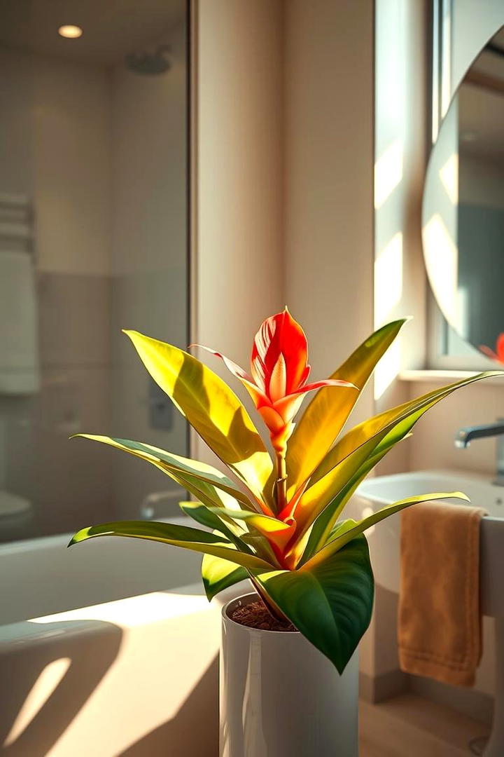 Bromeliad - 30 Best Plants for Bathroom