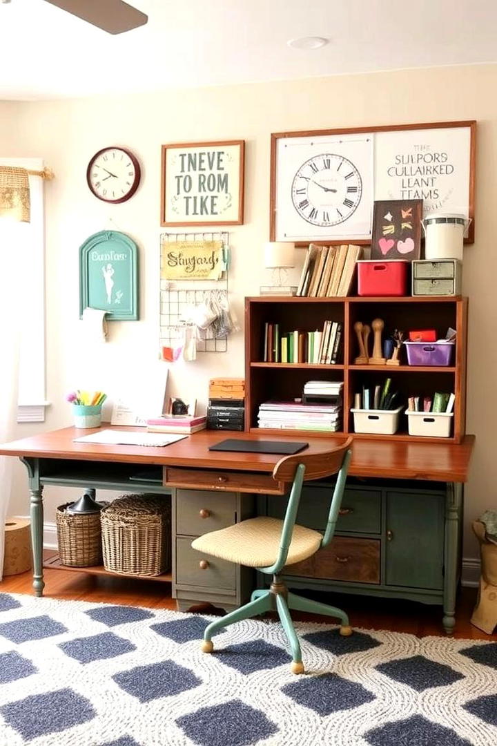 Budget Friendly Craft Room Makeover - 30 Craft Room Ideas