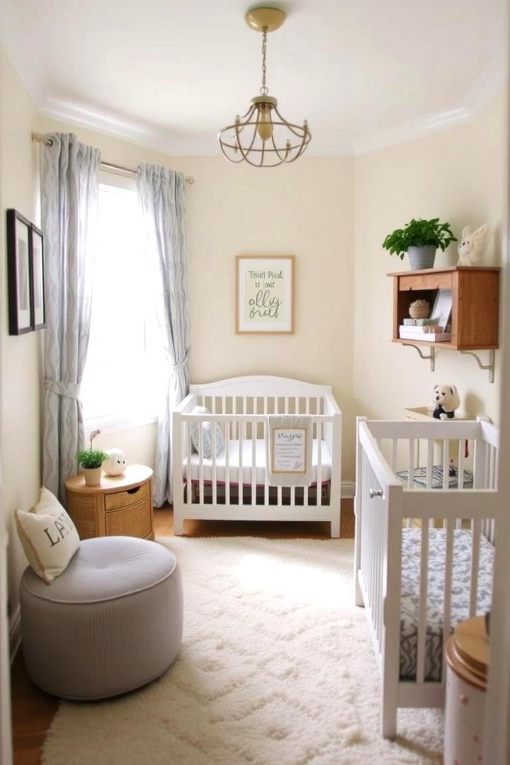 Budget Friendly Upgrades - 30 Small Nursery Ideas