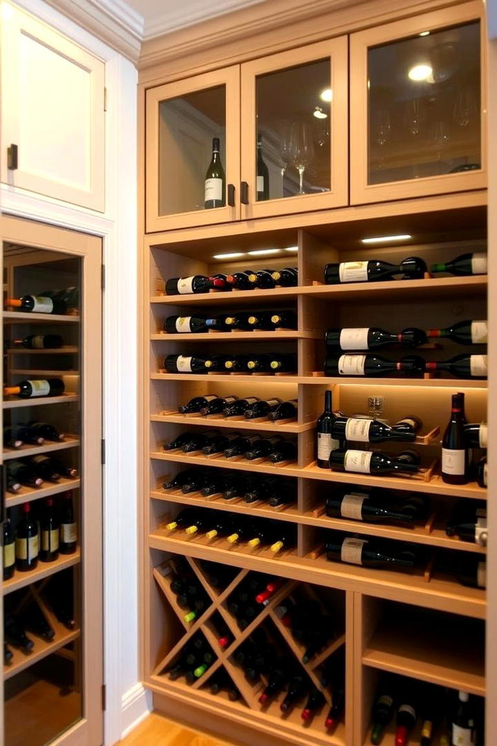 Built In Wine Storage Cabinets - 30 cabinet storage ideas