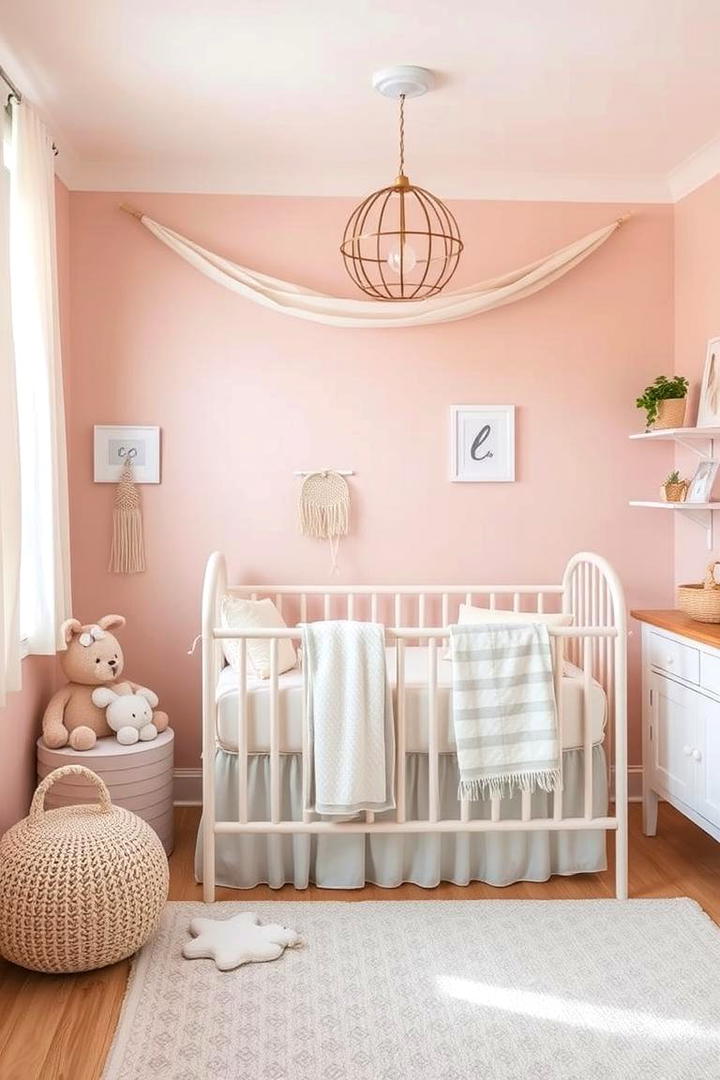 Calming Pastel Tones - 30 Small Nursery Ideas