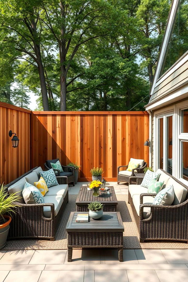 Cedar Fence for Outdoor Living - 30 Cedar Fence Ideas