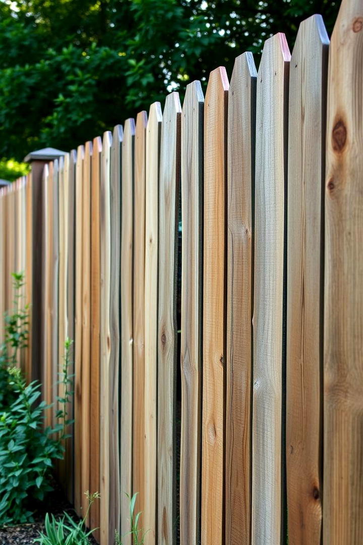 Cedar Fence with Reclaimed Wood - 30 Cedar Fence Ideas