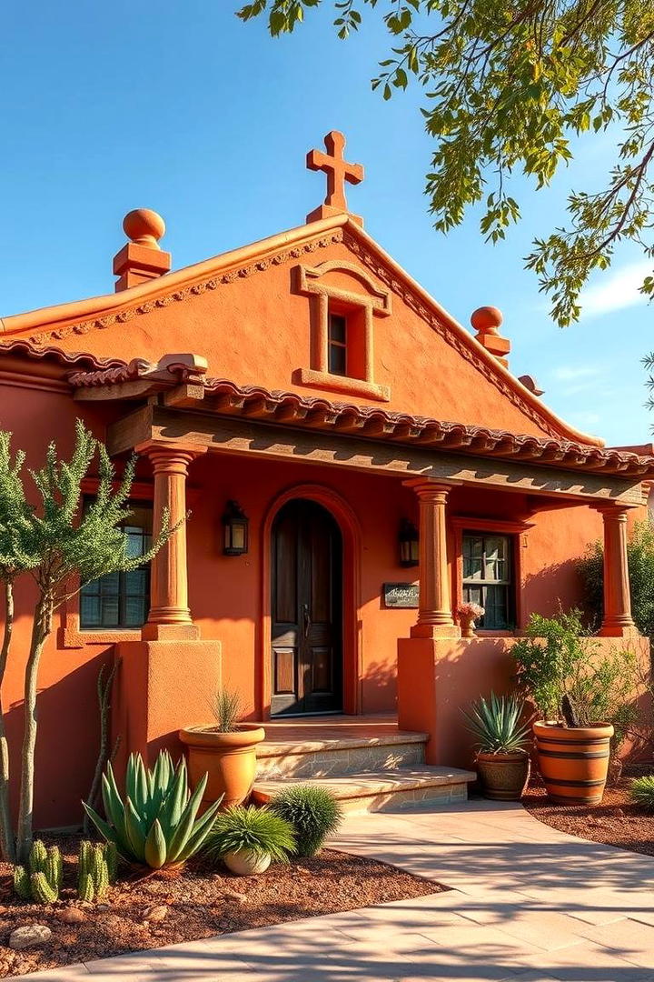 Charming Casita Detailing - 30 Mexican Style House Design Ideas