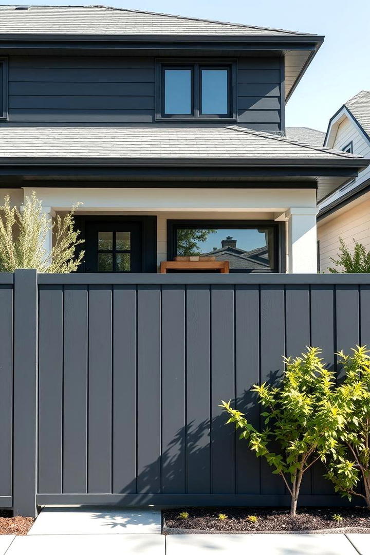 Chic Charcoal - 30 Fence Paint Colours