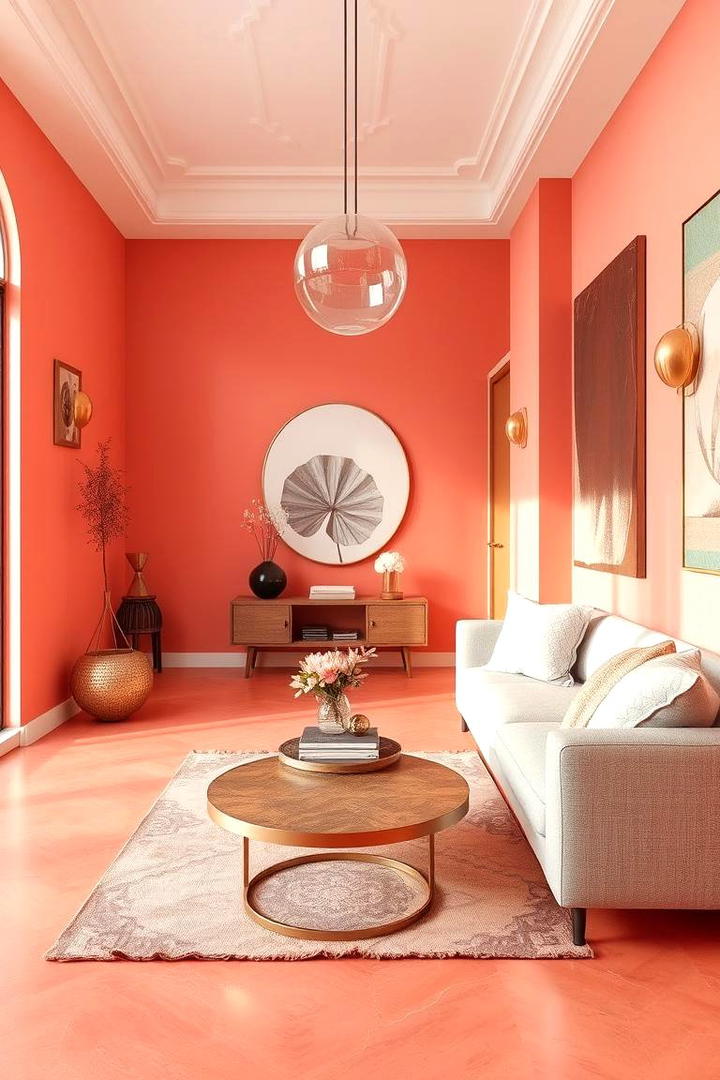 Chic Coral Inspirations - 30 Floor and Wall Color Ideas