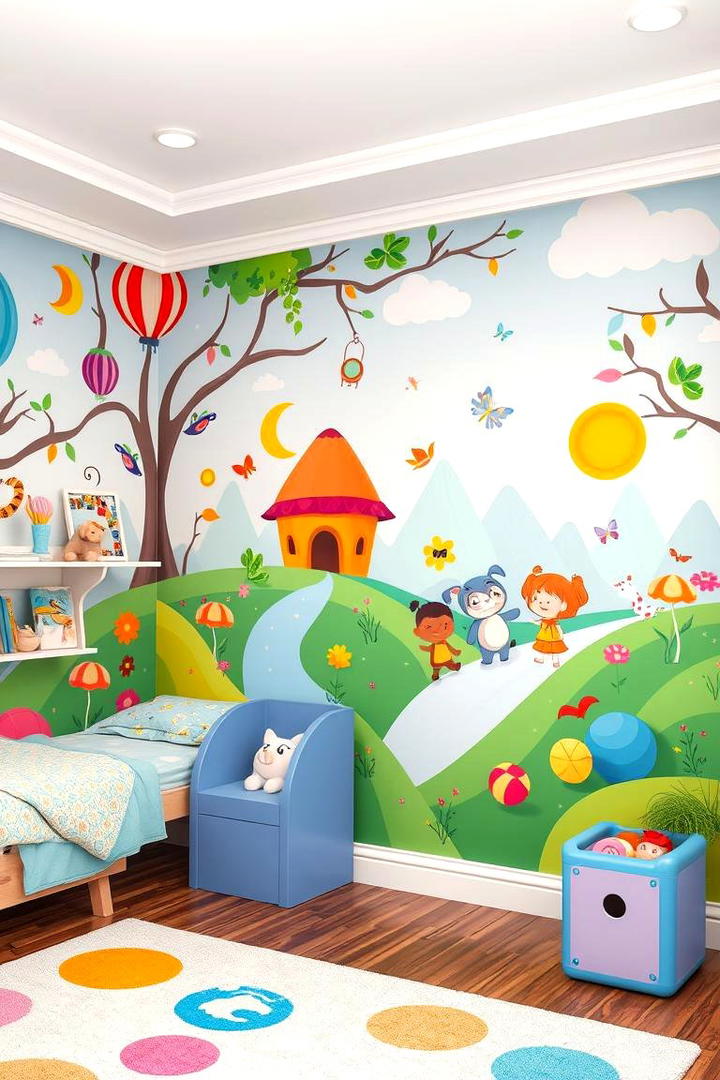 Childrens Playful Wonderland - 30 Interactive Murals