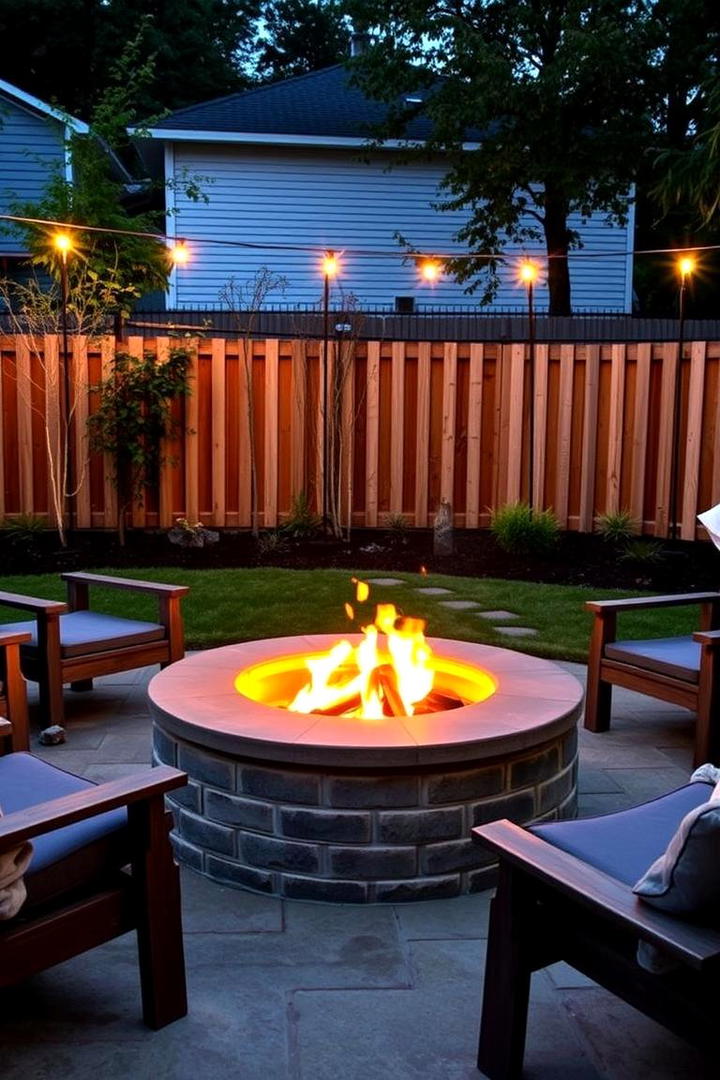 Cinder Block Fire Pit - 30 Cinder Block Garden Ideas