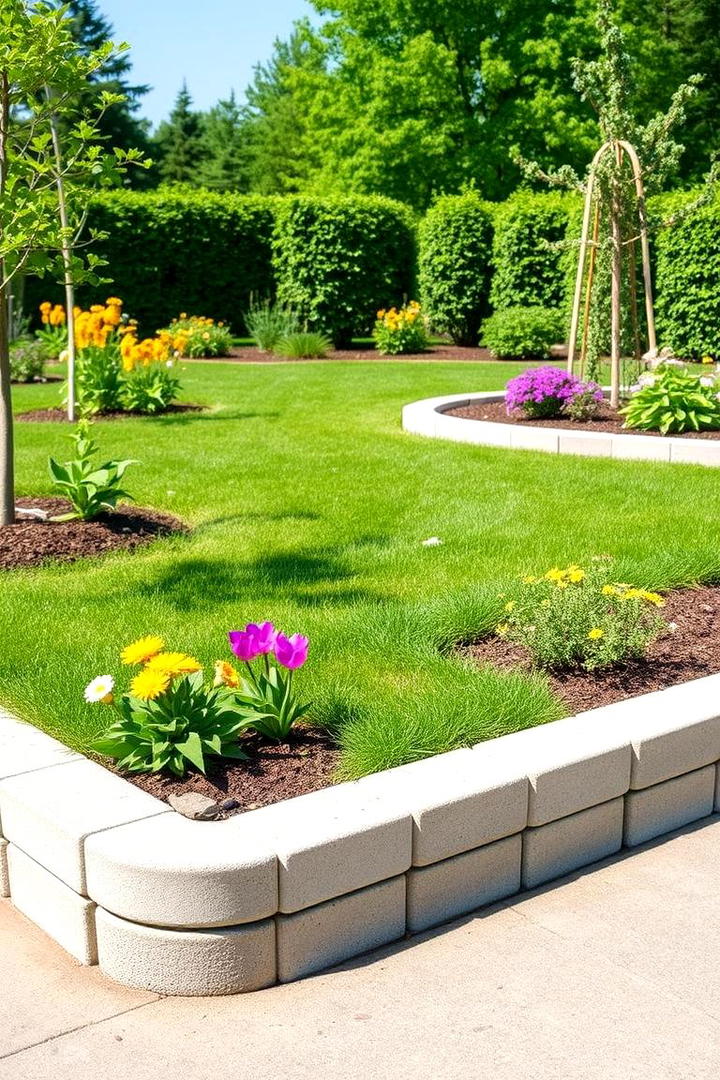 Cinder Block Garden Edging - 30 Cinder Block Garden Ideas