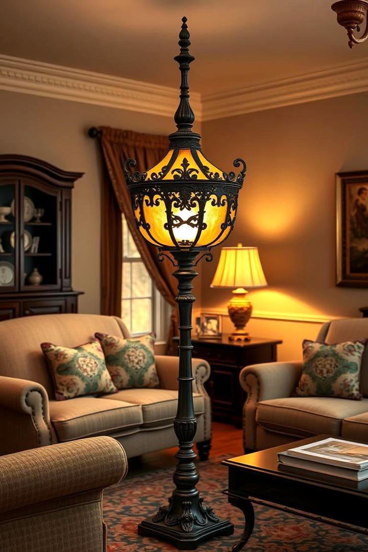 Classic Antique Floor Lamp - 30 Living Room Floor Lamp Ideas and Inspiration