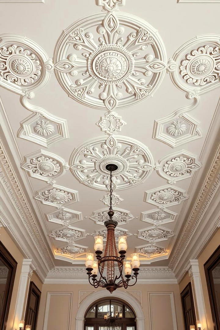 Classic Ceiling Medallions - 30 Accent Ceiling Ideas