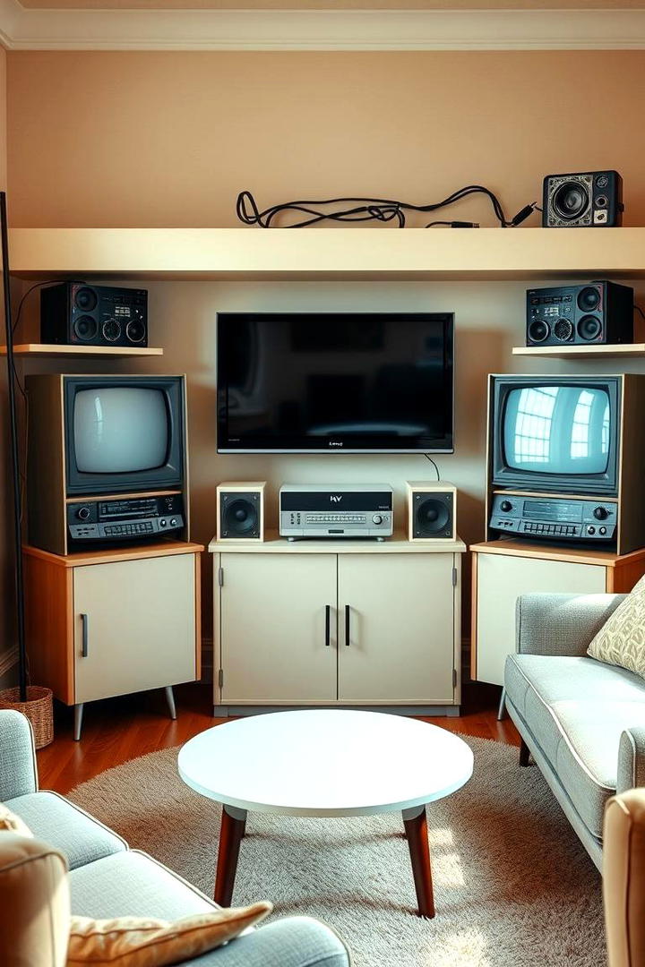 Classic Console Corner - 30 Game Room Ideas