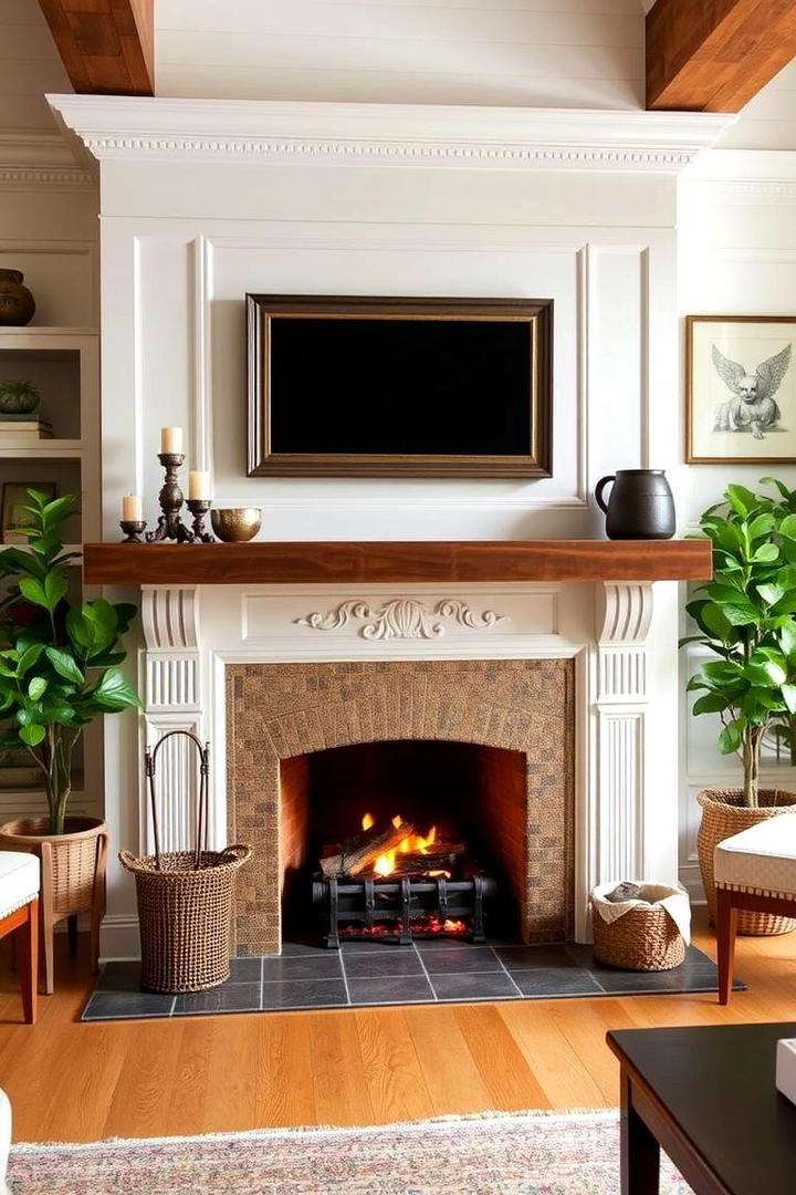 Classic Fireplace Revival - 30 French Country Fireplace Ideas