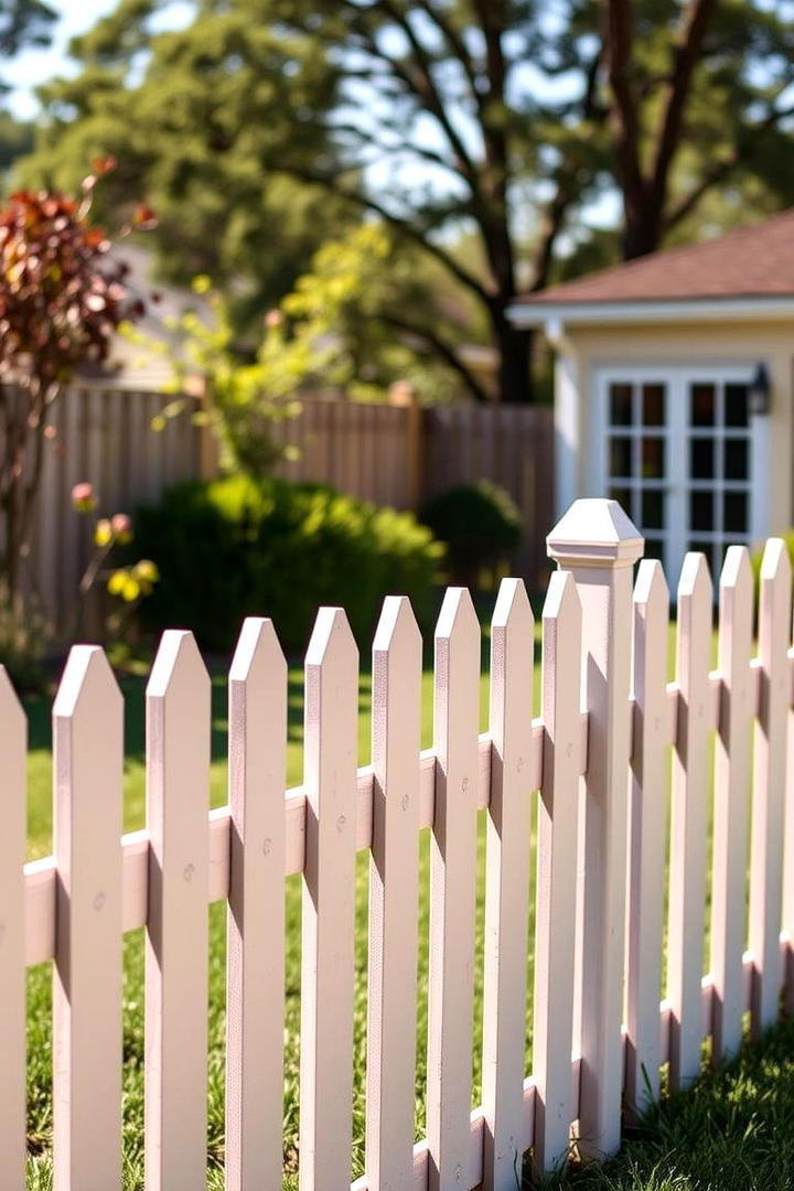 Classic Picket Fence - 30 Backyard Fence Ideas