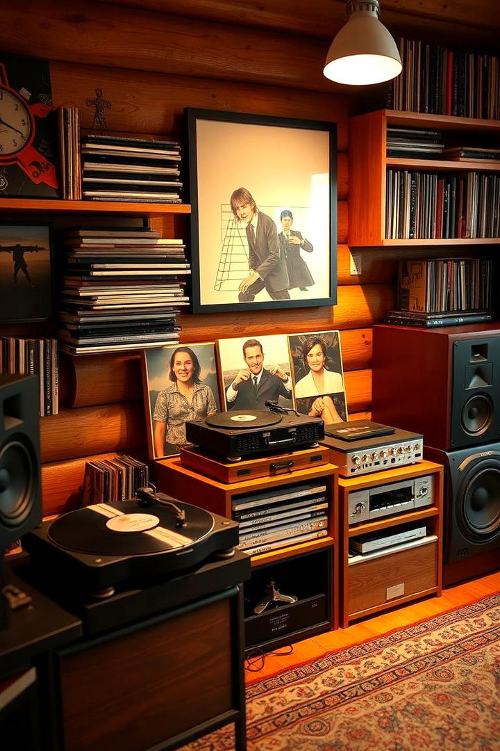 Classic Vinyl Setups - 30 Vintage Decor Ideas