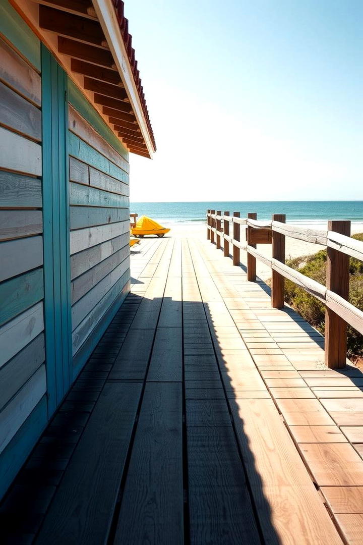 Coastal Beach Boardwalk - 30 Wooden Walkway Ideas