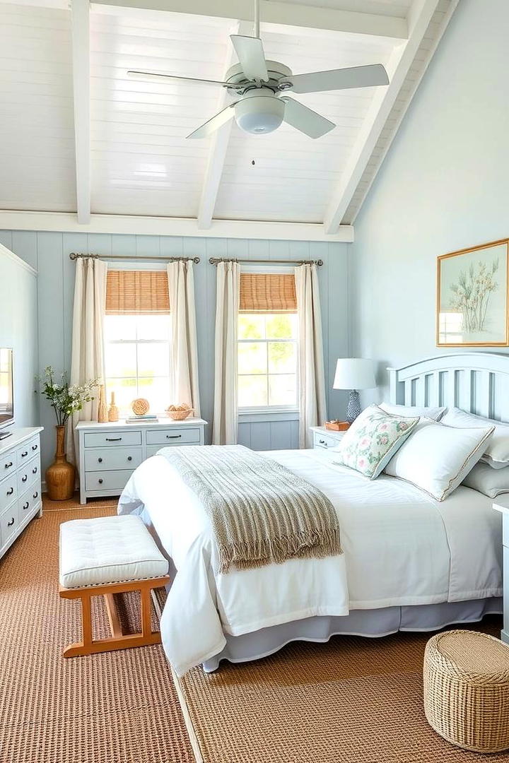 Coastal Breeze Cottage Style - 30 Cottage Bedroom Ideas