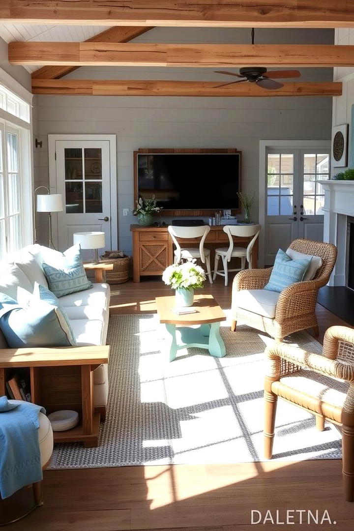 Coastal Inspired Furniture - 30 Coastal Decor Ideas