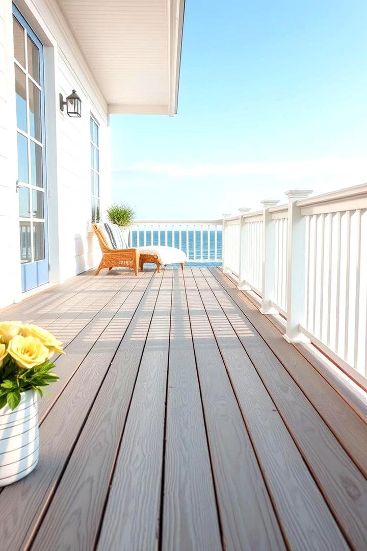 Coastal Nautical Themes - 30 Deck Skirting Ideas