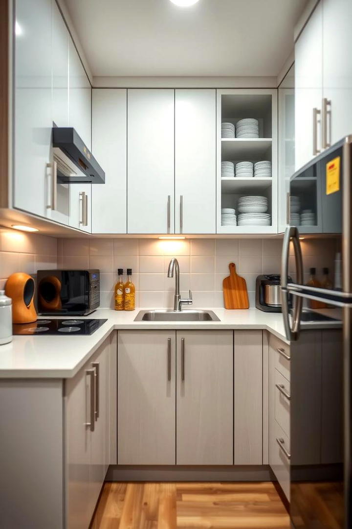 Compact Cabinets for Small Kitchens - 30 cabinet storage ideas