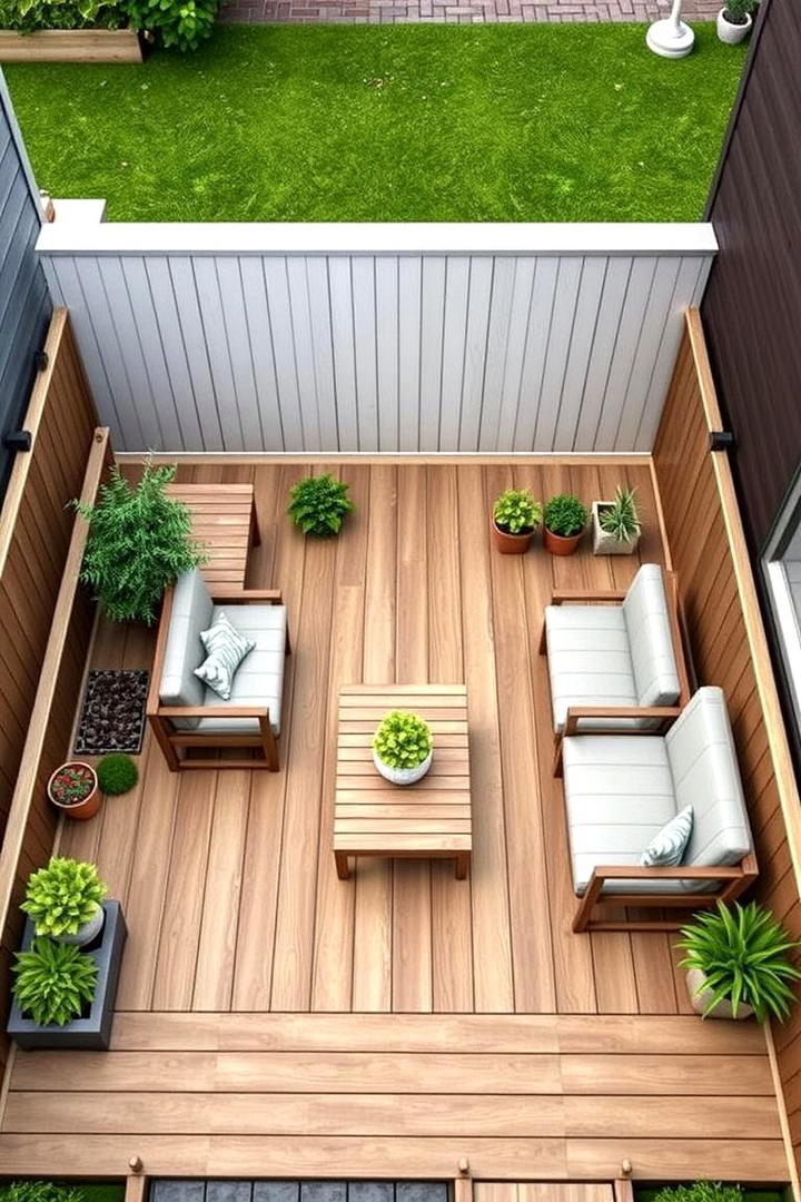 Compact Space Maximizer - 30 Backyard Deck Ideas on a Budget