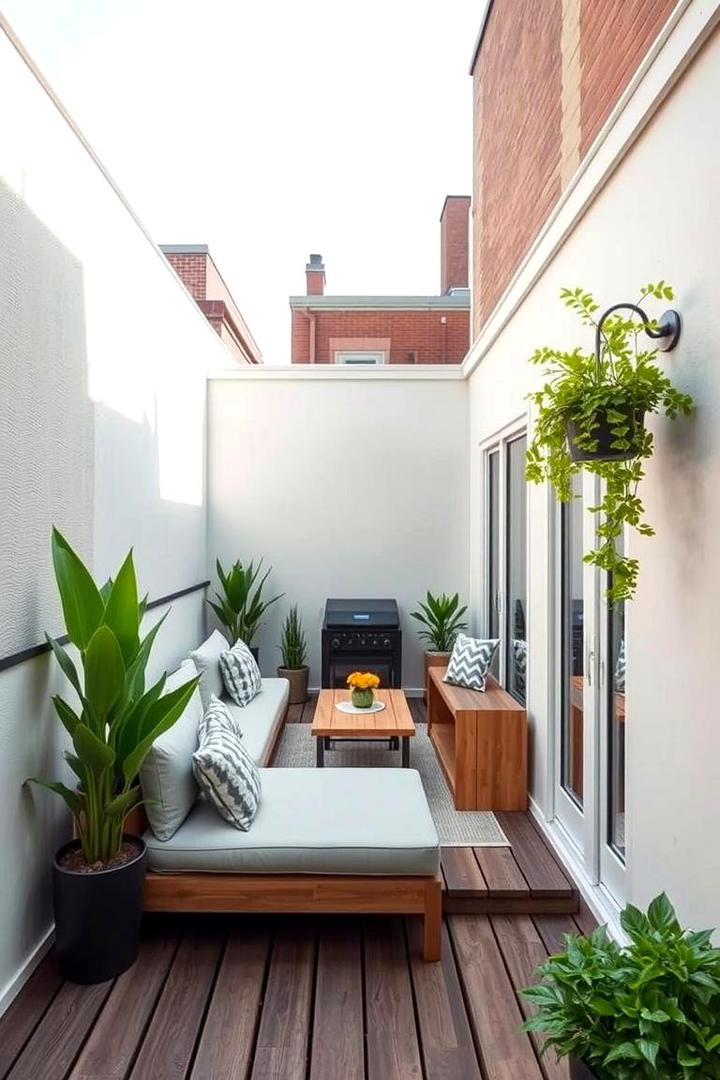 Compact Urban Retreat - 30 Backyard Deck Ideas on a Budget