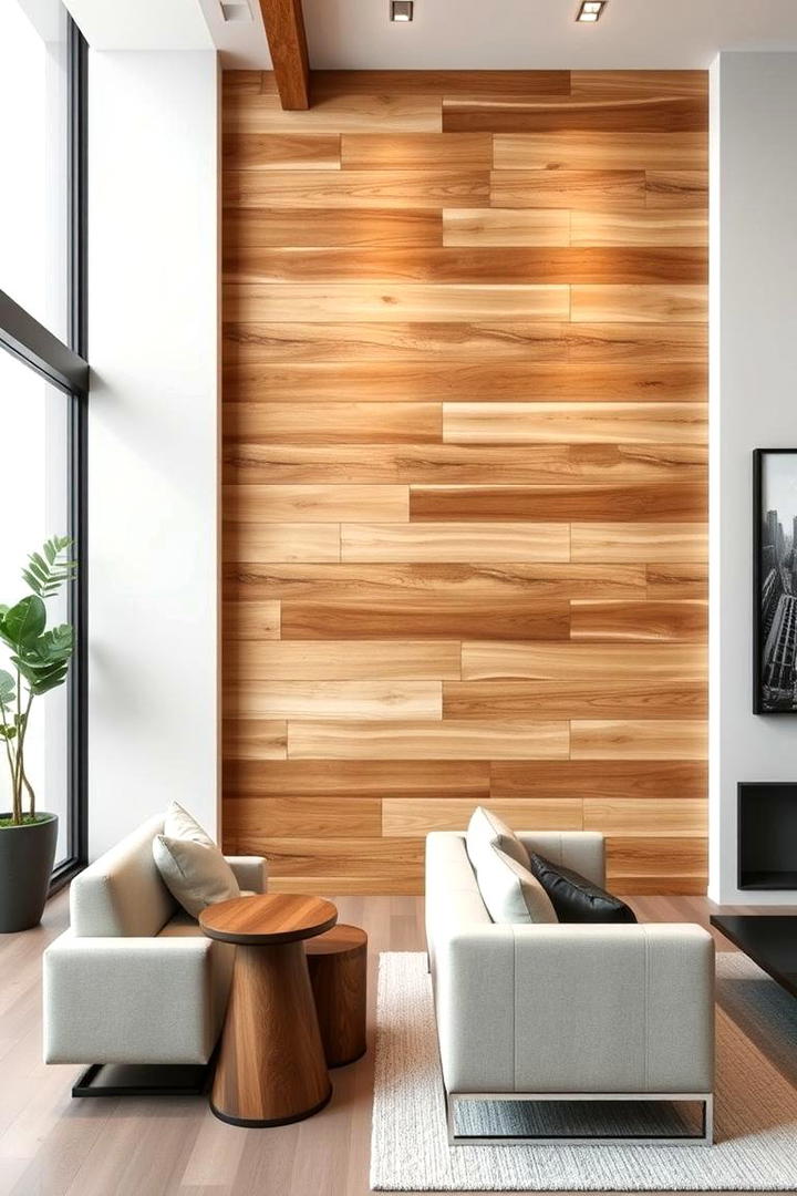 Contemporary Barnwood Accent - 30 Barnwood Accent Wall Ideas