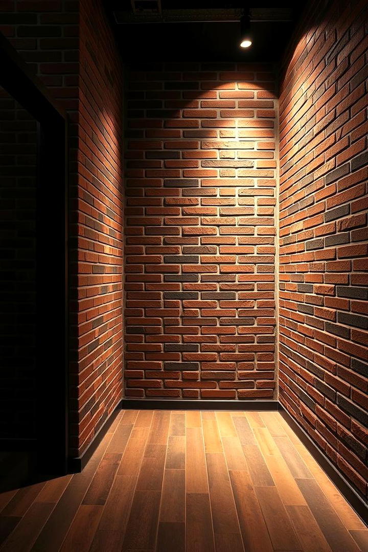 Contemporary Brick Layout - 30 Brick Fence Ideas