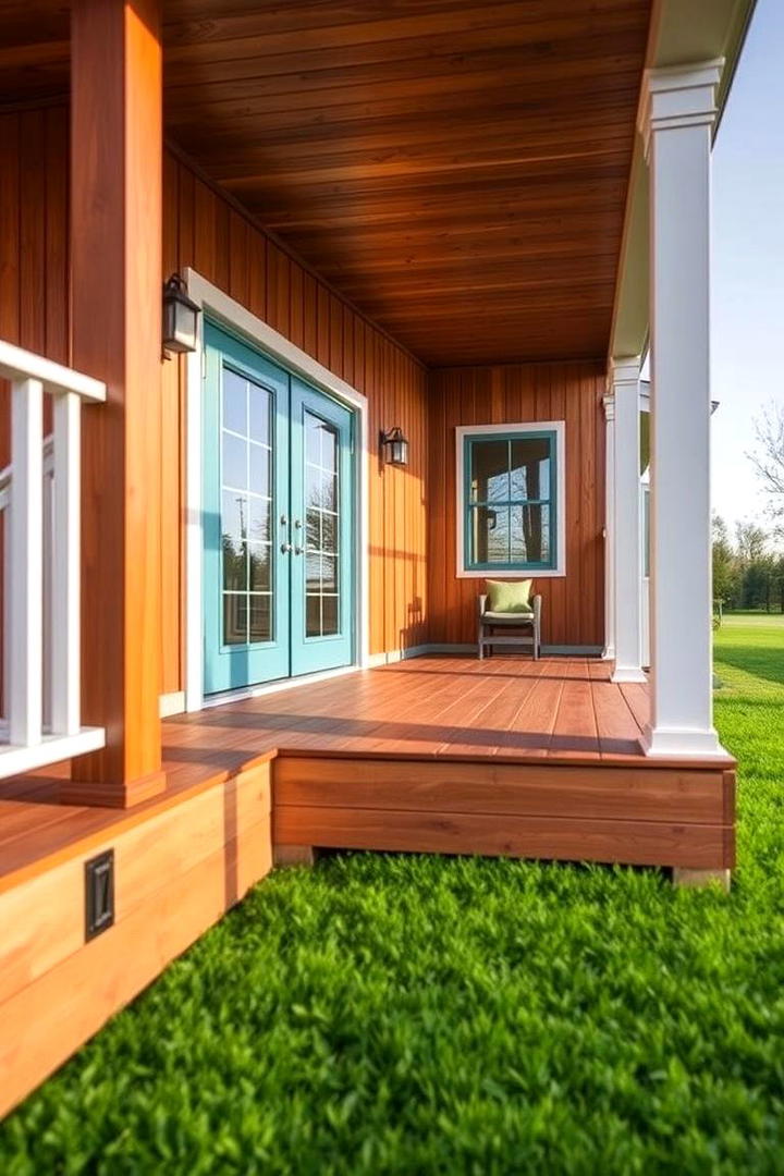 Contemporary Composite Cladding - 30 Deck Skirting Ideas