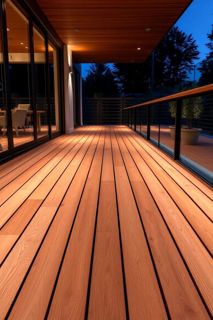 Contemporary Deck Path - 30 Wooden Walkway Ideas