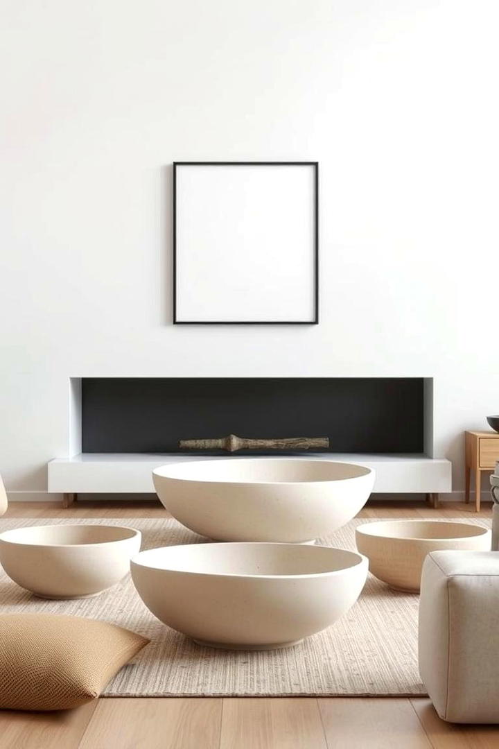 Contemporary Minimal Dough Bowl Art - 30 Dough Bowl Decor Ideas