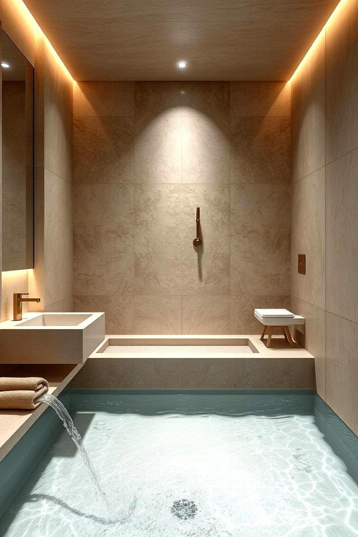 Contemporary Spa Wet Room - 30 Wet Room Ideas