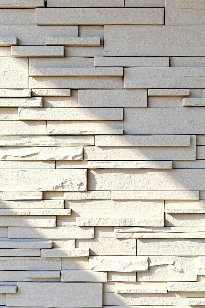 Contemporary Stone Paneling - 30 Stone Wall Ideas