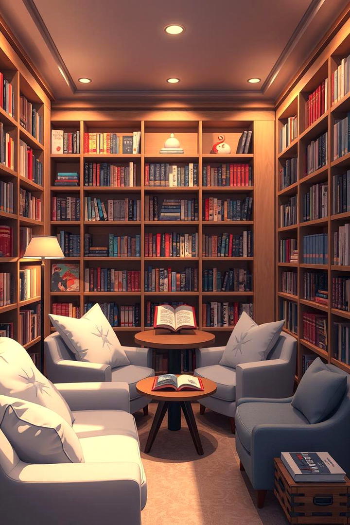 Cosy Anime Reading Nook - 30 Anime Room Ideas