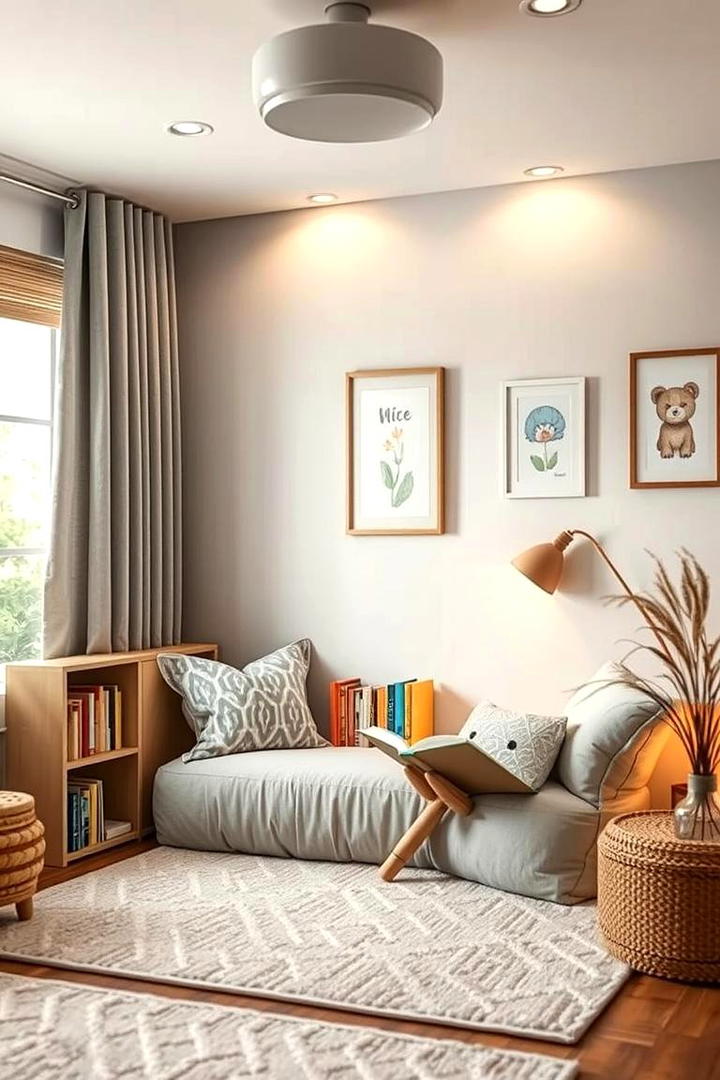 Cozy Corner Nook - 30 kids reading nook ideas