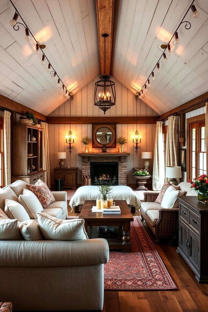 Cozy Country Retreat - 30 Barndominium Interior Ideas