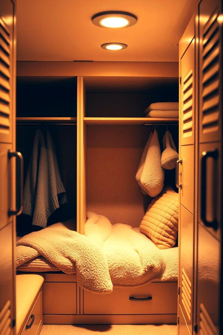 Cozy Locker Ambience - 30 Locker Decor Ideas