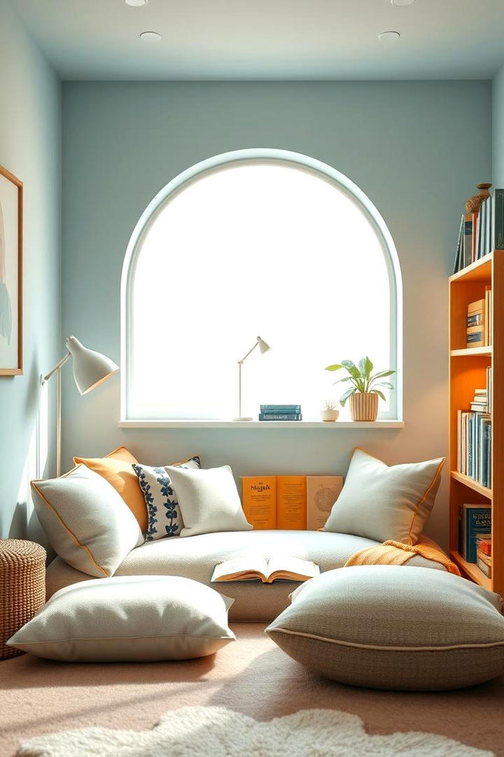 Cozy Reading and Reflection Corner - 30 Sensory Room Ideas