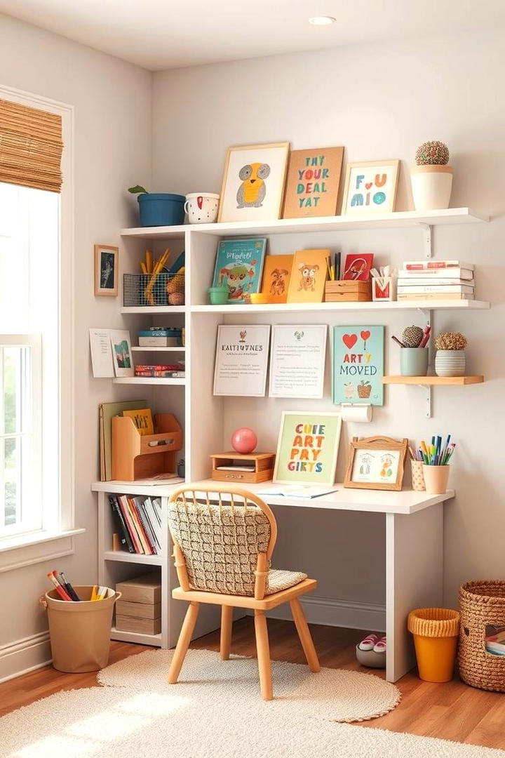 Creative Craft Nook - 30 kids reading nook ideas