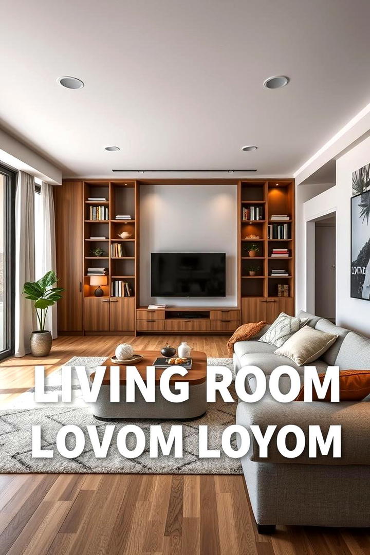 Creative Partitioning - 30 Awkward Living Room Layout Ideas