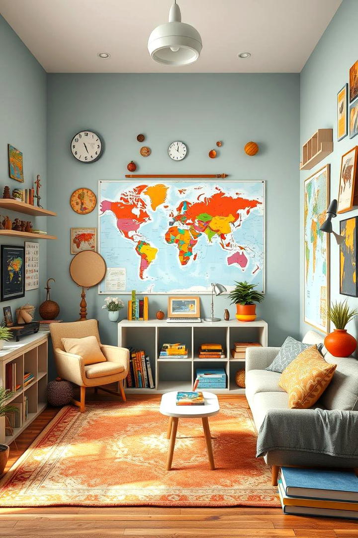 Cultural Learning Space - 30 Homeschool Room Ideas