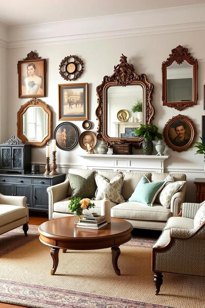 Curated Vintage Finds - 30 Pinterest Living Room Decor Ideas