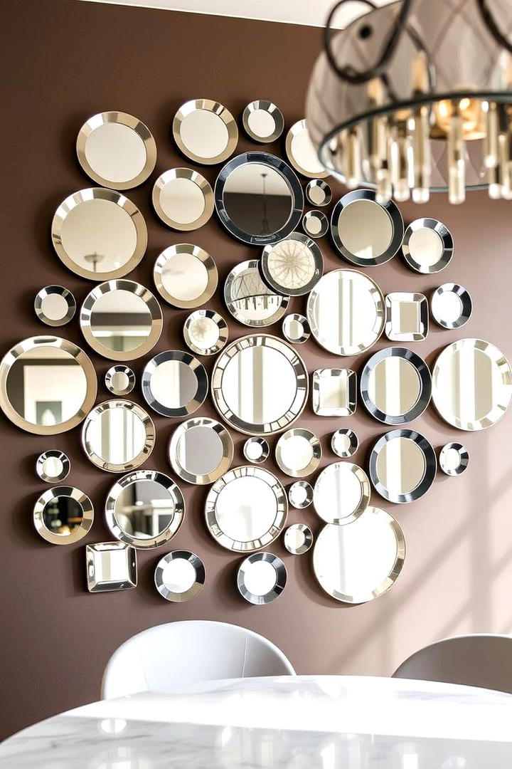 Custom Collage - 30 Dining Room Mirror Ideas