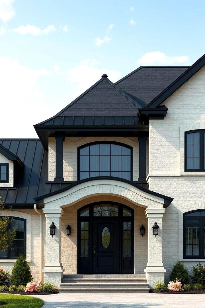 Custom Designer Masterpiece - 30 houses with black roofs