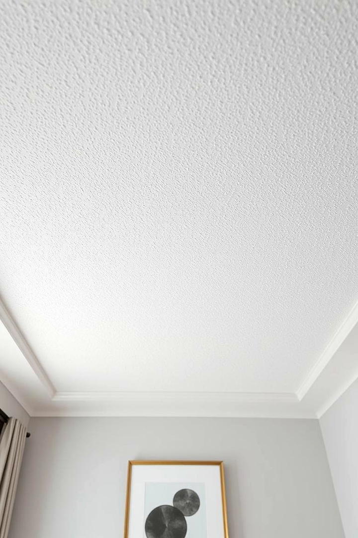 Custom Stippled Ceiling - 30 Ceiling Paint Ideas