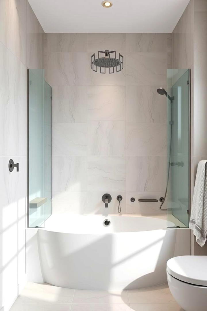 Customizable Bath Layout - 30 Tub-shower Combo Ideas