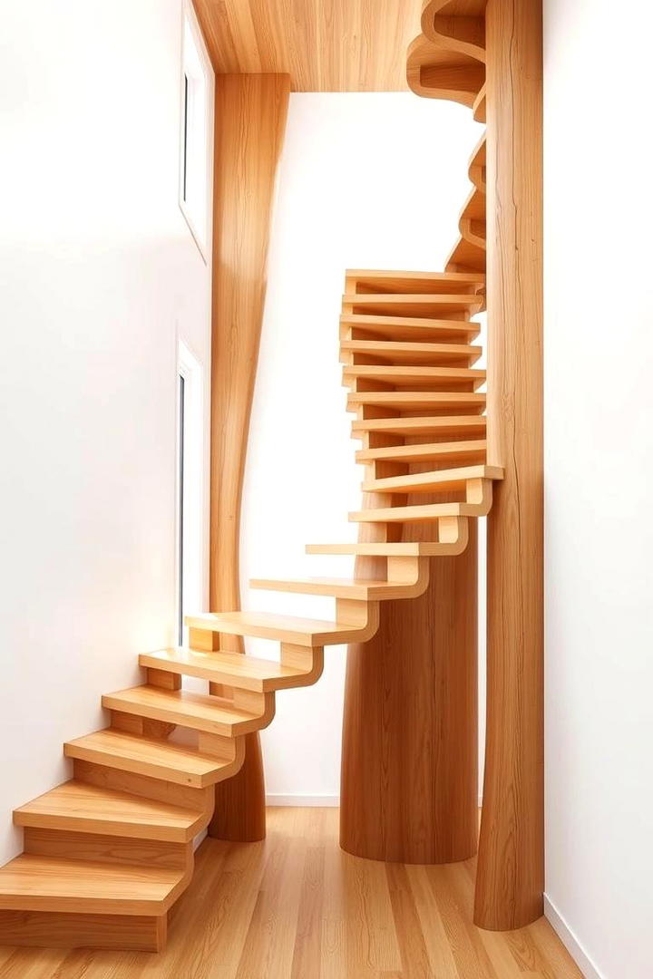 Customizable Modular Steps - 30 Wooden Staircase Ideas