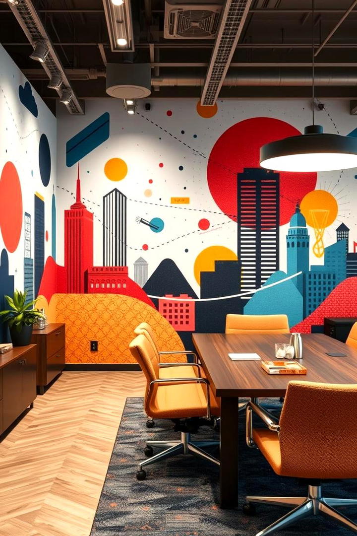 Customizable Office Murals - 30 Office Wallpaper Ideas