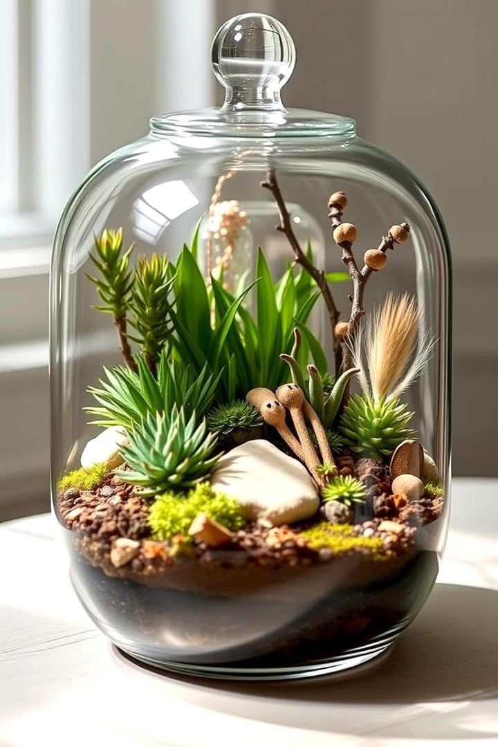 Customized Art Terrarium - 30 Terrarium Ideas